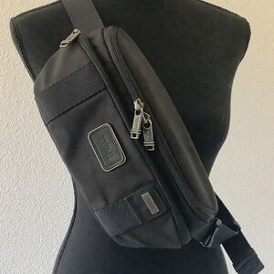 Tumi ballistic nylon Black Belt Bag